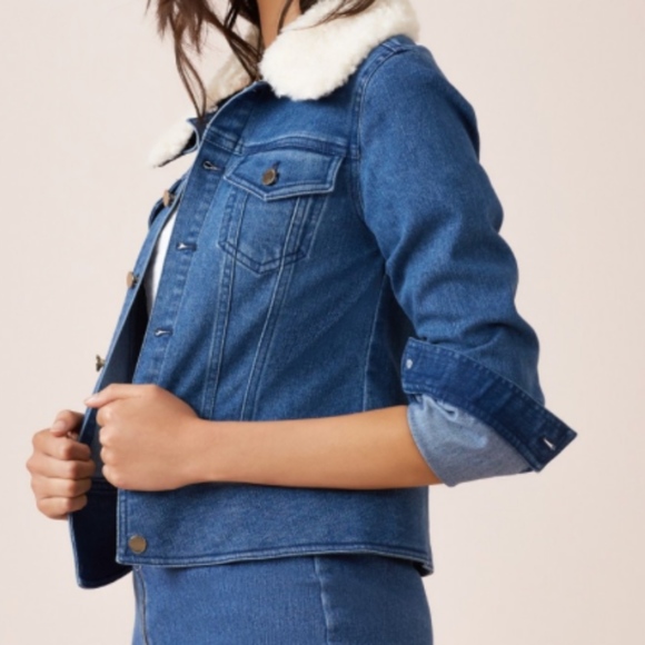 NWOT FINDERS KEEPERS SLIDE DENIM JACKET - Picture 2 of 4